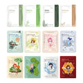 Veraclara] Facial Mask Sheet | Korean Skincare | Lighten Moisturize Firming Skin | Diminish Dark Spot & Circles (16REALCOMBO)