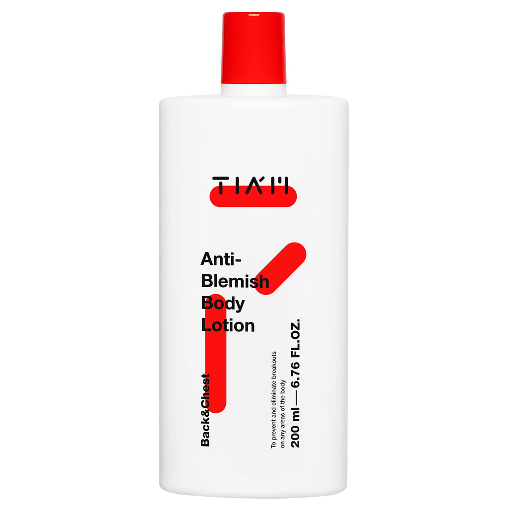 TIAM TIAM Anti-Blemish Body Lotion Body Acne Treatment bacne Great for fighting breakouts and acne scars removal 6.76 FL.OZ.