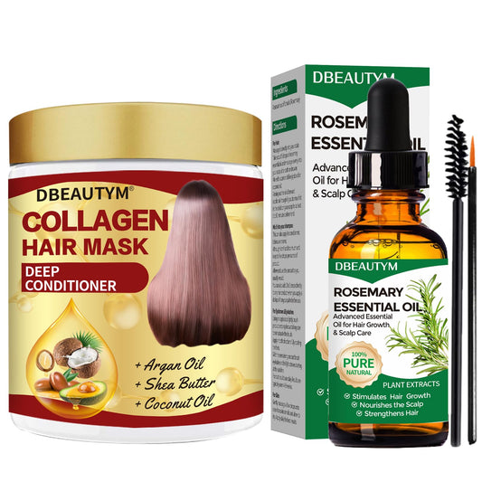 Rosemary Oil for Hair GrowthRosemary Essential OilsNatural Rosemary Oil for Hair Loss TreatmentStimulates Hair GrowthCollagen Hair Treatment Hair MaskNatural Deep Conditioner Hydrating Hair Mask