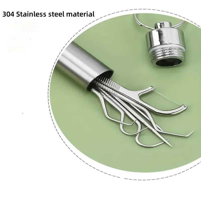 Stainless Steel Toothpick Set