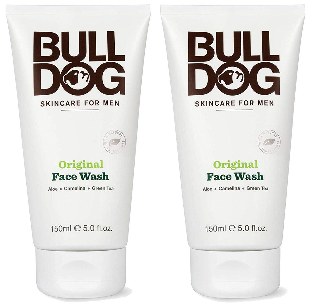 Bulldog Skincare and Grooming For Men Original Face Wash Pack of 2 5 Ounce