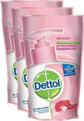 Dettol Skincare pH Balanced Liquid Handwash Refill Pouch (175ml) pack of 3